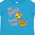 thumbnail image 4 of Inktastic My Safta Loves Me- Cute Giraffe Boys or Girls Toddler T-Shirt, 4 of 5