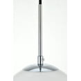 thumbnail image 3 of Baxter 5 Lights Chrome Pendant With Frosted White Glass, 3 of 3