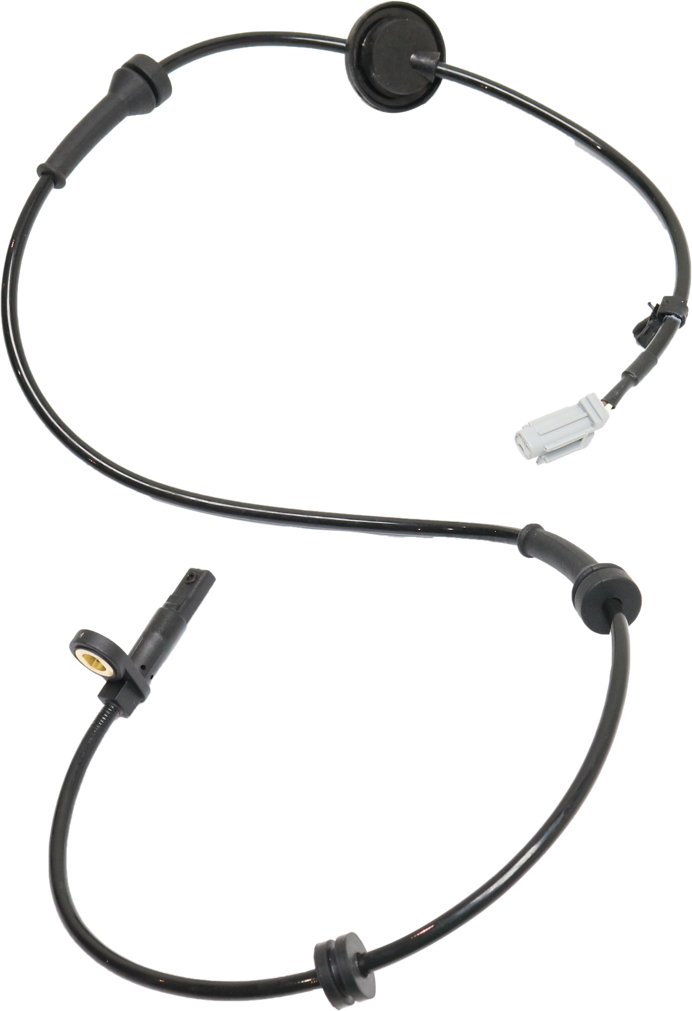 ABS Speed Sensor Compatible with 2004-2009 Nissan Quest Front, Passenger Side 6 Cyl 3.5L Male Connector Blade type 2-Prong Terminal