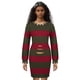 thumbnail image 4 of Vestidos de suéter de Cosplay horribles para hombres y mujeres, trajes de rayas rojas y verdes, vestido de una pieza para Halloween, 4 of 4