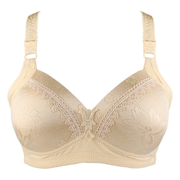 2023 Summer Savings! Bras for Womens,loopsun Women Fashion Printed Bra Wire Free Underwear One-Piece Bra Everyday Underwear