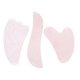 thumbnail image 2 of Juego De Placa De Raspado De Cuarzo Rosa Natural De 3 Uds, Placa De Masaje Corporal, Herramienta De Masaje De Raspado Eigraketly CE002790-00, 2 of 7