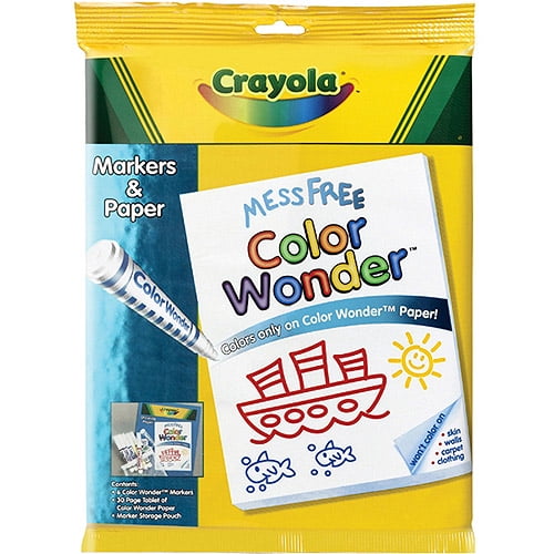 Crayola Color Wonder Marker And Paper Set
