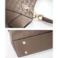 thumbnail image 3 of Bolso de mano para mujer, bolso grande tipo shopper de PU con clutch, elegante bolso tipo hobo con bandolera extraíble, bolso de hombro, muchos compartimentos, cremallera, 3 of 6