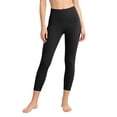 thumbnail image 2 of Aboser Capri Yoga Leggings for Women Tummy Control High Waist Tights Plus Size Lightweight Capris Soft Modal Leggings Slim Leg Tight Pants, 2 of 8