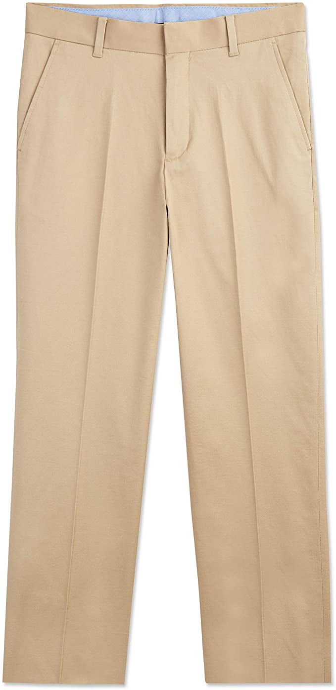 Tommy Hilfiger Boys' Flat Front Twill Dress Pant Tommy Hilfiger Boys' Flat Front Twill Dress Pant