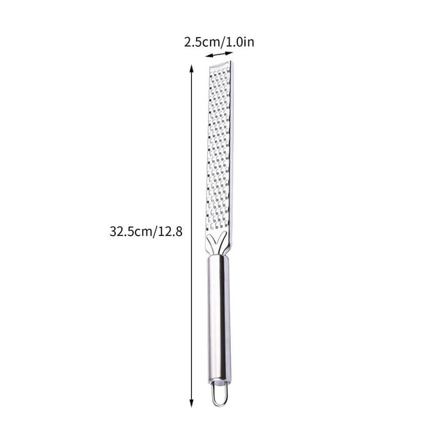 Râpe à agrumes - Acier inoxydable - Poignée antidérapante - Trou pour suspension - Râpe multifonction - Zesteur à main - Maison