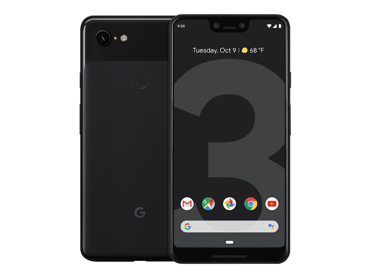 Google Pixel 3 XL 128GB Verizon Smartphone 6.3" QHD+ Display 4GB RAM Just Black - Verizon - Qualcomm Snapdragon 845 Octa-core - Secured with Titan M Security Chip - Bluetooth 5.0 LE - Android 9 P