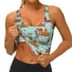 thumbnail image 3 of Fotbe Dachshund Christmas Play Sujetador Deportivo Largo sin Aros para Mujer con Almohadillas y Soporte Medio, Transpirable y Absorbente, Camiseta Tipo Chaleco o Tank Top-XX-Large, 3 of 8