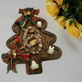 thumbnail image 6 of 2 Pcs Wooden Christmas Tree & Hat Tray - Charcuterie Platter Cutting Board for Christmas Party Cheese Food Fruit, 6 of 6