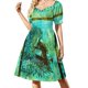 thumbnail image 1 of Vestido de manga corta de buitre Vestidos largos con velo Vestido de verano para mujer, 1 of 7