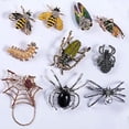 thumbnail image 6 of RSAMD Fashion Animal Bee Butterfly Frog Brooch Pin Clothing Collar Brooch Wholesale-Elephant, 6 of 9
