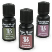 Better Homes & Gardens 100% Pure Essential Oils: Energized, Refreshed, & Chill, 3 x 15mL