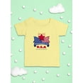 thumbnail image 3 of Independence Day U.S.A T-Shirt Infant -Image by Shutterstock,  24 Months, 3 of 4