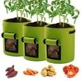 thumbnail image 1 of Bolsas de cultivo para un crecimiento sostenible, bolsas de cultivo con absorción de aire uniforme y diseño de visualización para uso en interiores y exteriores, 1 of 5