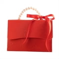 thumbnail image 3 of Elegante Caja de Regalo en Relieve con Cinta de y Asa de Perla, Caja de Regalo para el Día de San Valentín C, 3 of 5