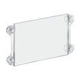 thumbnail image 4 of Clear Acrylic Window/Door Sign Holder Frame with Suction Cups 11''W x 8.5''H, 2-Pack, 4 of 8