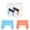 Blue & Orange, variant on KIPLINK 2-in-1 Detachable Joy-Con Grips for Nintendo Switch 2 - Ergonomic & Anti-Fatigue Handles (Black / Blue & Orange Options)
