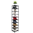thumbnail image 1 of ZQWSYU Shoe Rack 10 Tier Narrow Shoe Racks for closets Durable Enterway Shoe Rack Organizer Shoes Rack Shoe Shelf Tall Shoe Stand Metal Shoe Rack, 1 of 1