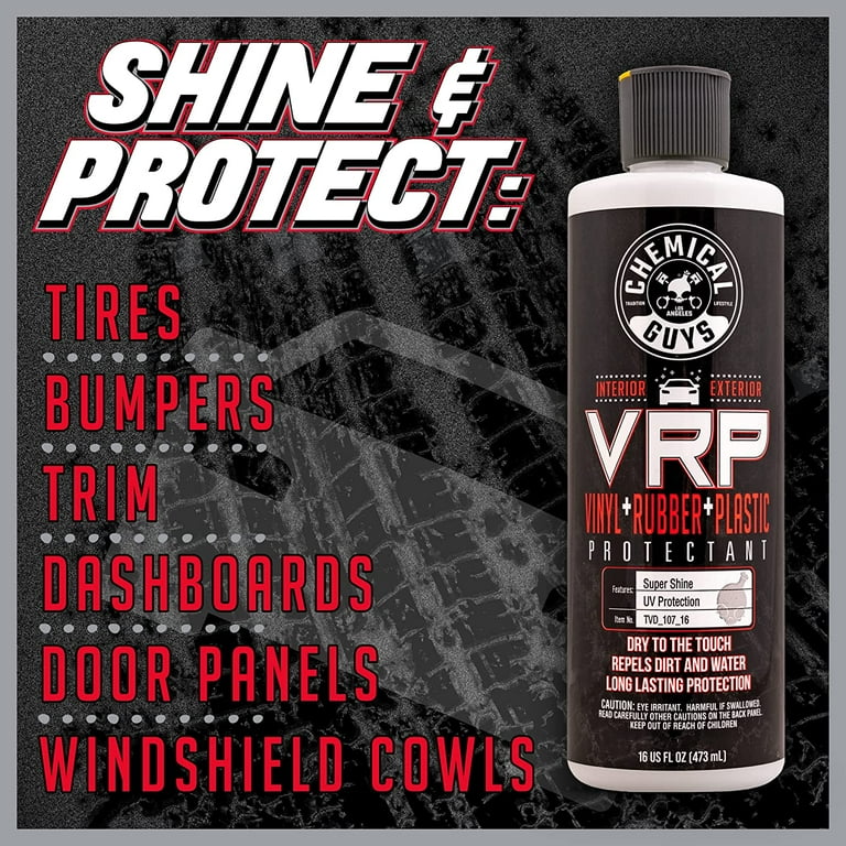 PMWTVD10750 VRP Vinyl, Rubber, Plastic Shine And Protectant Wipes
