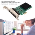 thumbnail image 3 of 4 Port Gigabit Ethernet Card, Widely  4 Port PCIe  Card RJ45 Ports  for PC, 3 of 8