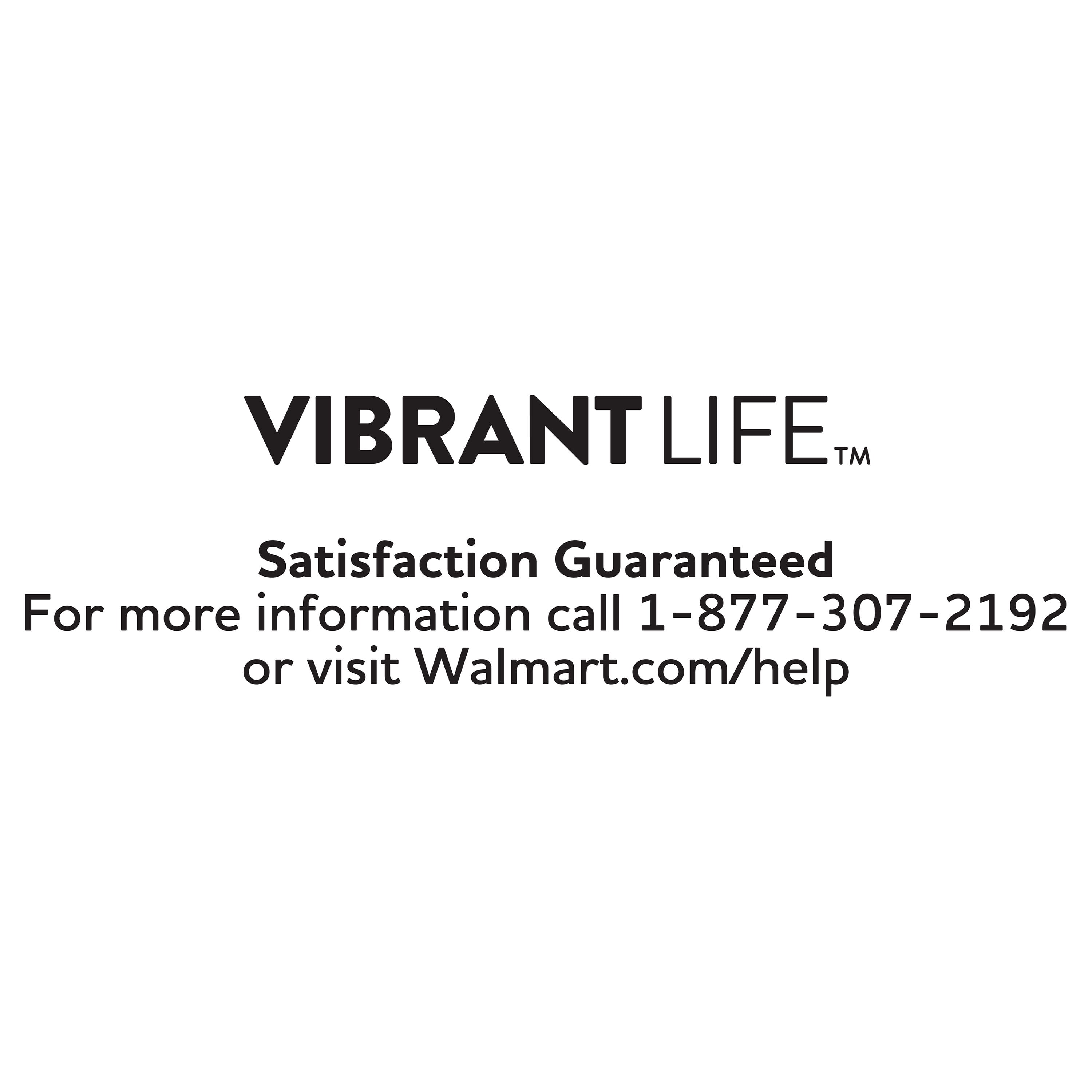Vibrant Life Small Orthopedic Bolster Dog Bed, Pink, 23" x 28"