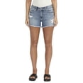 thumbnail image 1 of Pantalones cortos Silver Jeans Co. Suki Mid Rise Curvy Fit para mujer, 1 of 1