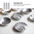 thumbnail image 3 of 12 PCS Tart Mold Aluminum Alloy Sauce Dipping Bowls Cake Cups Round Baking, 3 of 6