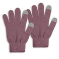 thumbnail image 6 of EvridWear Women Girls 3 in 1 Touchscreen Fall Winter Gloves Set (One Size, Dot, Morandi Pink), 6 of 6