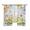 EasterQS7779, variant on Spring Gnomes Easter Sheer Curtains 54 Inch Length Rod Pocket Semi Transparent Light Filtering Window Drapes for Kitchen Bedroom Living Room,2 Panels, Flowers Butterflies White