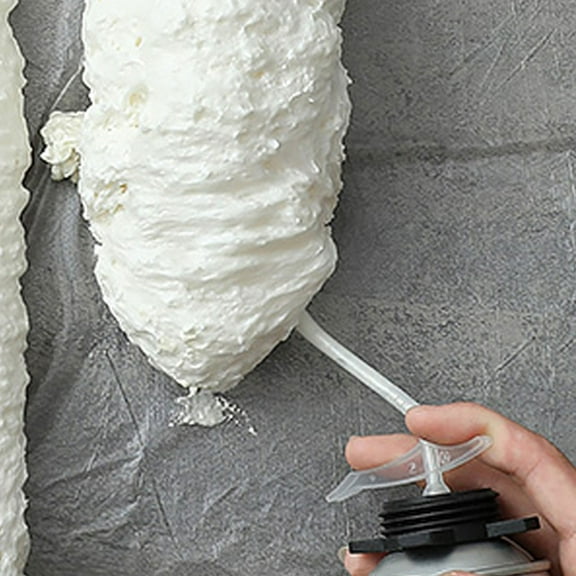 MLINS 50PCS Spray Foam Tubes Nozzle Filling Foam Spraying Tube Replacement for Spray Industrial Adhesives Replacement Tubes