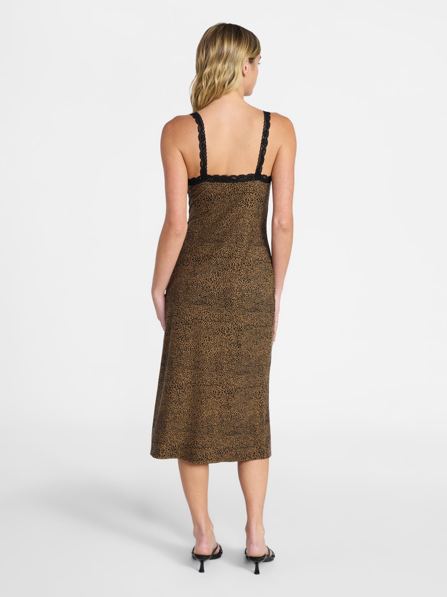 No Boundaries Lace Strap Midi Dress, Women's XXS-XXL