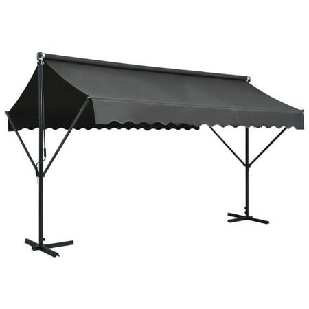 Free Standing Awning 157.5 x118.1  Anthracite