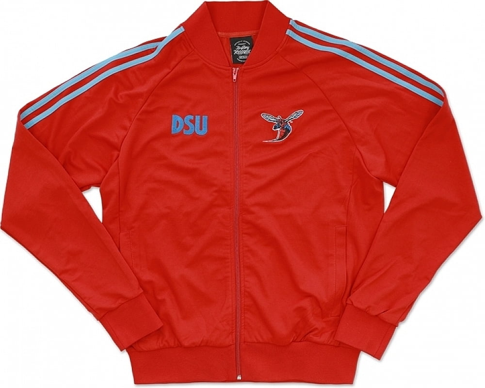 red jogging suit mens