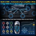 thumbnail image 4 of Estéreo de coche PLZ 7 inalámbrico de doble DIN con Carplay Android Auto, 4 of 7