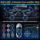 thumbnail image 4 of Estéreo de coche PLZ 7 inalámbrico de doble DIN con Carplay Android Auto, 4 of 7