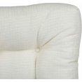 thumbnail image 5 of Klear Vu Gripper Non-Slip Floor Cushions for Adults, Extra Thick Square Meditation Pillow, Ideal for Yoga, Seating or Lounging, 21"x21", 1 Count, Ivory, 5 of 6