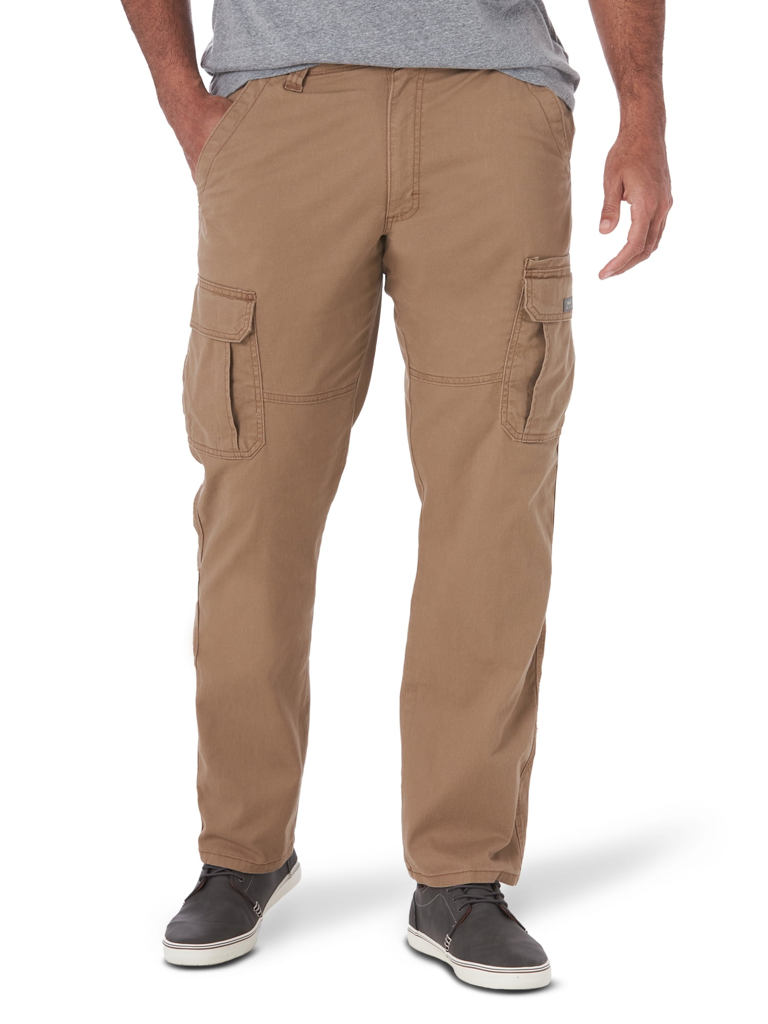Wrangler Men's and Big Men's Relaxed Fit Cargo Pants With Stretch