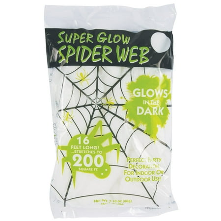 60 Gram Glow in the Dark Spider Web
