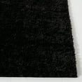 thumbnail image 3 of SAFAVIEH Tahoe Joey Solid Shag Area Rug, Black, 6'7" x 8'7", 3 of 11
