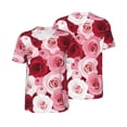 thumbnail image 6 of Rocae Rose for Breathable Men's Baseball T-Shirt Fashionable Casual Baseball Jersey, Moisture-wicking Sportswear XX-Large, 6 of 9