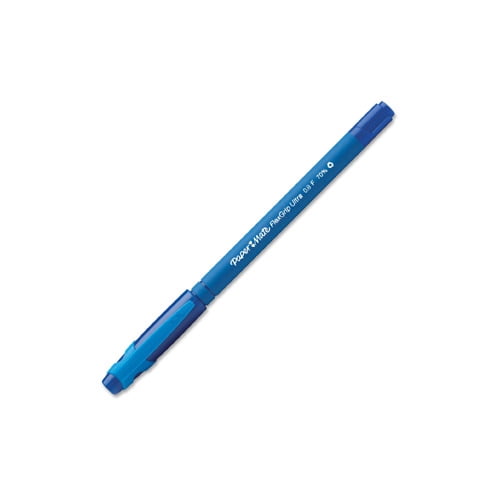 Paper Mate FlexGrip Medium Non-Retractable Ballpoint Pen, Medium, Pack of 12