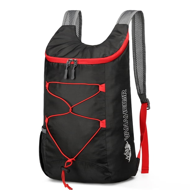 Mochila Deportiva Senderismo Portátil Plegable 10L Ultraligera