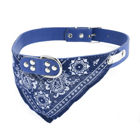 Single Prong Buckle Pet Dog Pug Puggy Adjustable Scarf Bandana Collar (Best Prong Collar Brand)