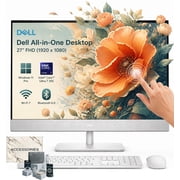 Dell 27" All-in-One Touchscreen Desktop Computer, Intel Core Ultra 7 355, 32GB DDR5, 1TB SSD, 27-Inch FHD IPS Touch Display, Wi-Fi 7, Windows 11 Pro