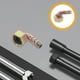 thumbnail image 4 of Adaptador de acero para tubo de estufa de gas, conector de manguera de gas para cocina de gas, adaptador de tubo de estufa de cocina, conexión de manguera de propano, adaptador de tanque de gas, 4 of 8