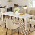 thumbnail image 5 of Tribesigns Dining Table for 6-8 Person, 78 inch Long Rectangular Kitchen Table (Only Table), 5 of 5