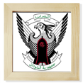 thumbnail image 1 of Sudan Africa National Emblem Square Picture Frame Wall Tabletop Display, 1 of 3