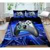 Home Microfiber Duvet Cover 3D Game Handle Printed Bedding Duvet Sets ,California King(98"x104")