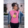 thumbnail image 2 of Melanin Lineless Art T-Shirt Women -Smartprints Designs, Female 3X-Large, 2 of 4